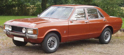 Ford Consul 3000 GT similar to the one used in The Sweeney