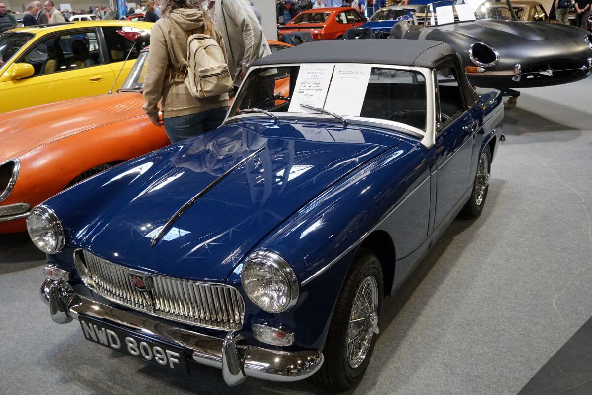 MG Midget soft top