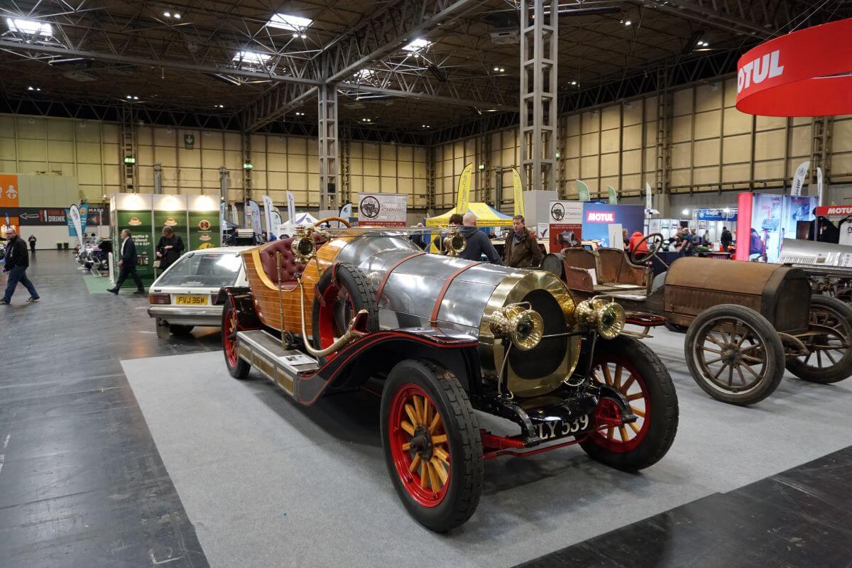 Replica of the Chitty Chitty Bang Bang Car